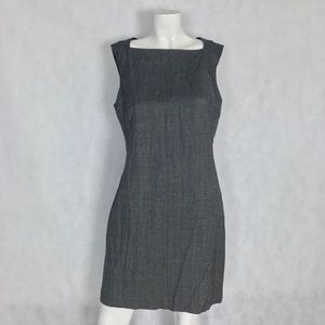 Theory Dress Sheath Almeria Wool Tweed